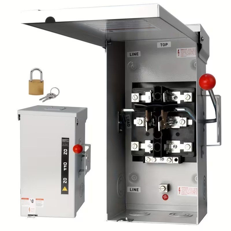 100A Manual Generator Transfer Switch