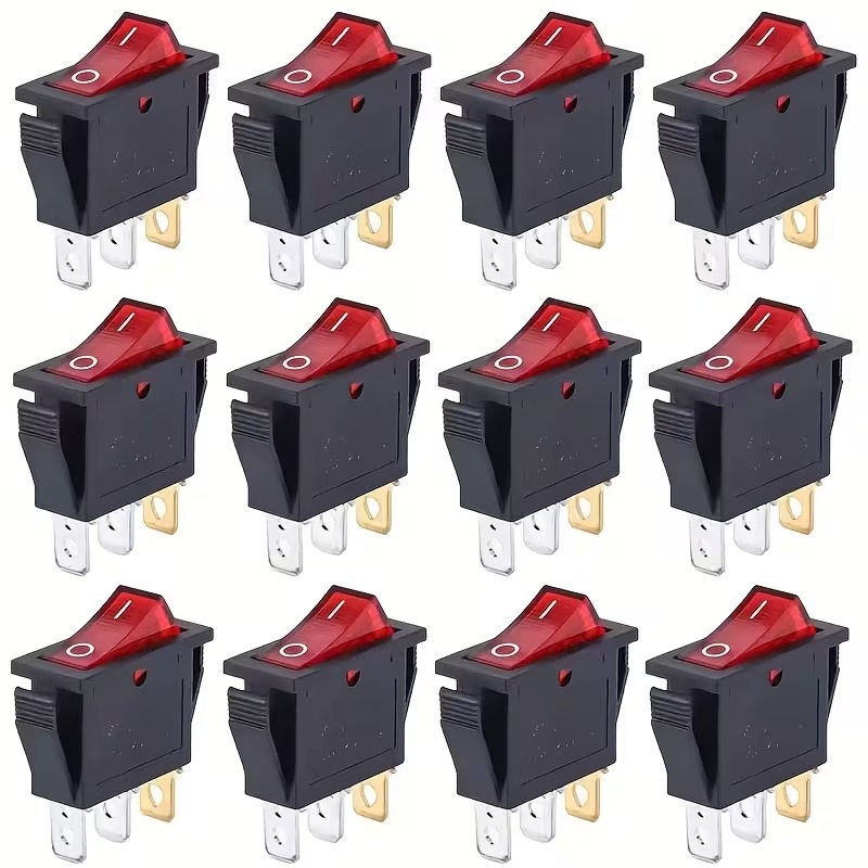 12-Pack LED Rocker Switches